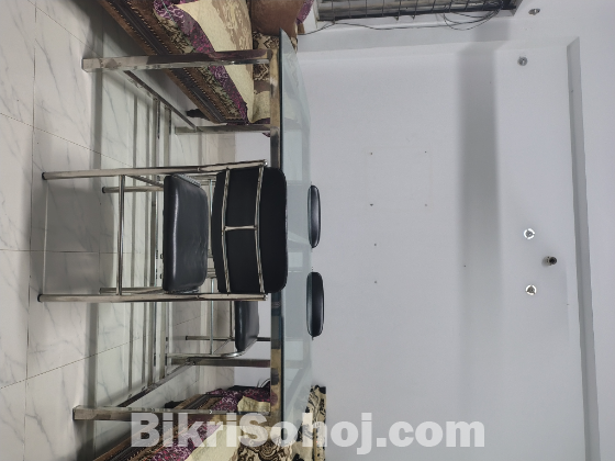 Dining table with 4 chairs